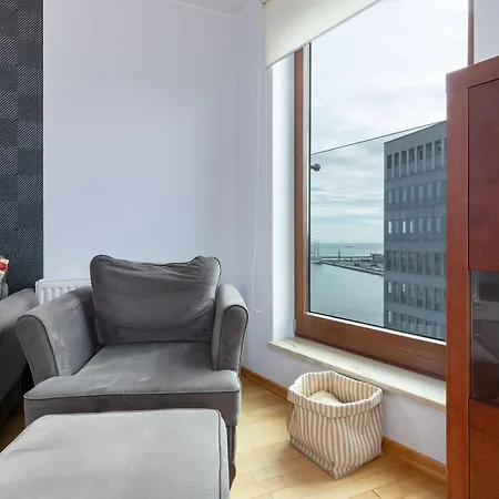 Apartman Sea Towers Z Widokiem Na Morze, 3 Sypialnie I 2 Balkony By Renters Gdynia