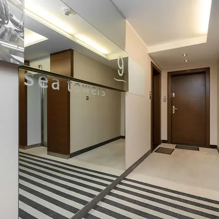 Sea Towers Z Widokiem Na Morze, 3 Sypialnie I 2 Balkony By Renters Apartman *
